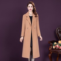 여성 코트 간절기 롱코트 캐주얼 슬림핏 자켓 인박카121