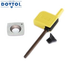 예초기 줄날 부품 15x15x2.5mmR50 텅스텐 카바이드 교체 커터는 목공 용 블레이드를 삽입합니다. 나선형 헬, 한개옵션0