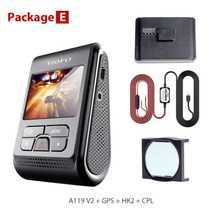 VIOFO A119 V2 쿼드 HD 자동차 DVR 슈퍼 커패시터 2K 2560*1440P 대시 비디오 레코더 옵션 GPS CPL 필터, 그리고_카드 없음