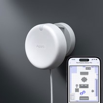 [아카라코리아 공식] Aqara 레이더 재실 감지기 FP2 현관 화장실 등 C타입 사람 감지 센서 묘듈, 1개