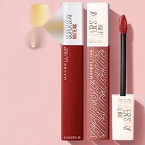 5ml 메이블린 립 스테이 뉴욕 잉크 아마조니안 슈퍼, 기초적인, 백도우유살구 400개