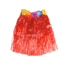 파티짱 훌라 스커트 30cm (레드) 하와이 소품 치마