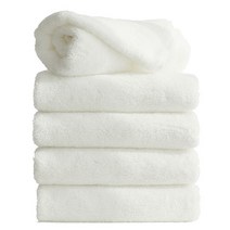 100% 국내생산 타월톡톡 호텔수건 코마사 40수 200g, 화이트, 5개