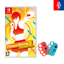 닌텐도 스위치 피트니스 복싱2 한글판+조이콘 복싱 핑거 그립
