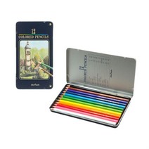 12색 색연필 틴케이스 2P 그림그리기 미술 채색 색칠 문화색연필 틴케이스색연필 나무색연필 넥스프로색연, 상품선택
