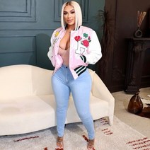 야구 잠바 웨스턴 베이스볼 점퍼 패치워크 긴 소매 재킷 겨울 거리 패션 캐주얼 빅사이즈