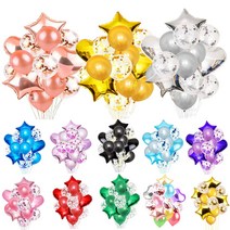 풍선 14p 은박풍선 세트 다양한파티장소에서 사용되는 인기아이템 브라이더샤워 생일 돌잔치 프로포즈 이벤트 환갑 칠순 송년회 신년회 야외행사, 블루