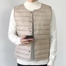 제이에이치스타일 유넥 초경량 패딩조끼