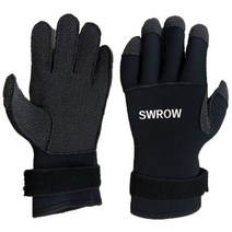 수상스키장갑 3mm 네오프렌 다이빙 미끄럼 방지 따뜻한 다이빙 수영 수중 사냥 방지 펑크 낚시 카약 다이빙, m, 01 3MM_02 M