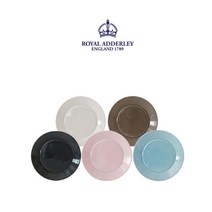 로얄애덜리 라이닝 시리즈 / 9인치 접시 (5 color), 크림, 1개