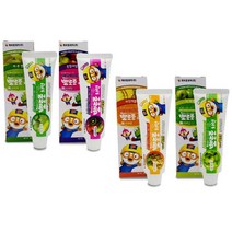 YB[미르쇼핑] 뽀로로치약 혼합과일향&메론향&파인애플향&사과향 90g!!!, 혼합과일향 4개