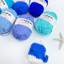 뜨개실 리리아쥬 25g 42컬러 손뜨개질 코바늘 실, 리리아쥬_32라이트블루