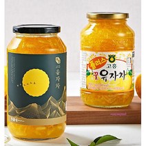 MMSc_유자차 고흥 1kgx2병 유자청 꿀유자차 유자즙 2kg 모과 생강꿀차hij750, MMSc_유자차1kgｘ2병