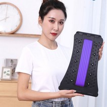 킹트레이드 스트레칭 마사지기 지압지압기 목지압기 기구 허리 운동 바른자세 안마기 3W92BAF7, 1개, 1개