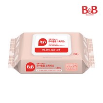비앤비 안심제균티슈 캡형, 12팩, 60매입