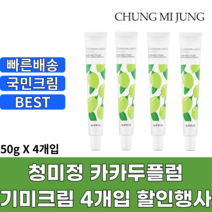 청미정 기미잡티크림 카카두플럼크림 승무원 천연 임산부, 4개입