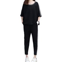 빅사이즈 여름반팔 상하세트 인사이드SET