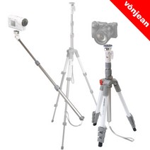 [본젠] VT-3529M 프리미엄 카메라 액션캠 셀카봉 삼각대 [미러리스 VR카메라 여행, 상세 설명 참조