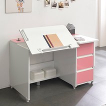 알토 1인 키즈 각도조절책상 초등학생 어린이 핑크 미니 공부 주니어 학생 책상