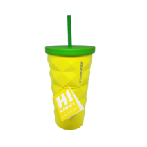 [스타벅스] 하와이 파인애플 텀블러 그란데 콜드컵 메탈컵 16oz 473ml, 단품