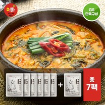 미스타셰프 추어탕 500g 6팩 + 1팩 추가 (총 7팩), 단품