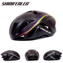 공기저항줄인 편안한 야외 자전거 헬멧 자전거 산악 자전거 승마 헬멧 도로 자전거 헬멧, 한 사이즈, 검은 선