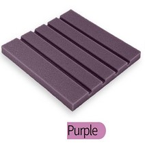 방음재 차음재 흡음판 흡음제 매트 셀프 아파트 층간 실내 벽지 바닥 방음패드어쿠스틱 폼 고밀도 방음 스, 02 보라색