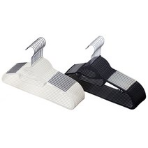 MASE 논슬립옷걸이 플라스틱옷걸이 어깨뿔방지 정장옷걸이 이불옷걸이 이불걸이 세탁소옷걸이, 01 멀티옷걸이 화이트_(1P)