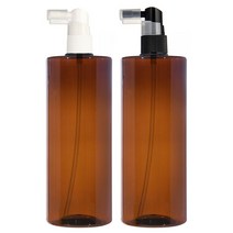 [용기] 헤어스프레이 용기 20ml ~ 500ml, 500ml 각갈색용기 흰색캡