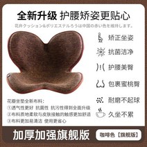 공시생 허리쿠션 애플힙 방석 의자 자세교정 선물 기도 골반교정 다이소 허리 허리편한 엉덩히 자세업 등받이 좌식 허리받침대 쿠션 벨런스 보호대, I_커피 브라운플래그십