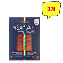 에쓰푸드 존쿡 이탈리안 살라미 오리지널 & 치즈 40g x 3개