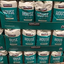 코스트코 커클랜드 하우스 블렌드 원두커피 1.13kg 초록, Whole Bean