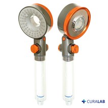 큐라랩 양면 필터샤워기 연수기샤워헤드 샤워연수기 양면필터샤워기 녹물제거필터 안심필터샤워헤드, 상품선택