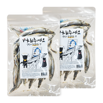 꺼내주세요 열빙어 고양이 동결건조 간식 80g, 2개