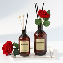 대형 디퓨저 사무실 거실 집들이 선물 300ml 500ml 실내 방향제, 장미향300ml