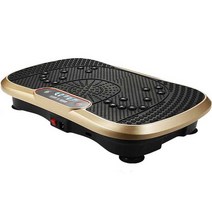 쉐이크보드 마사지 피트니스 바디슬리머 진동운동기구, 골드 + 블루투스