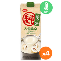 하림 순수한 사골육수, 4개, 1000ML