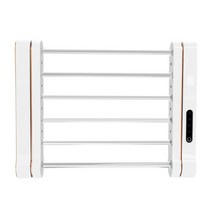 수건건조기 049home 히터 전기 수건 걸이 온도 조절 uv 소독 수건 레일 건조기 선반 건조 smarthome 욕실 전기 샤워 7, 유럽 ​​연합, 하얀색