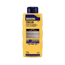 IRWIN Tools STRAIT LINE 표준 마킹 초크 블루 113.4g4온스 64801ZR