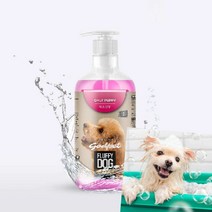 이지리치 플러피 도그 750ML 퍼피 샴푸 린스 강아지거품샴푸 애견목욕용품