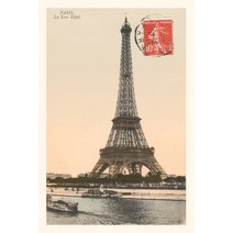 (영문도서) Vintage Journal Eiffel Tower Paperback, Found Image Press, English, 9781669517443