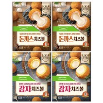 풀무원 돈까스 감자 모짜렐라 치즈볼 4개 골라담기 (360g x 4), 모짜렐라2+감자2