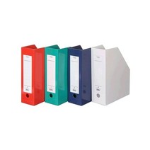 문서보관상자 화일박스 (청색/A4 마닐라 F190-7/책꽂이형/파일)