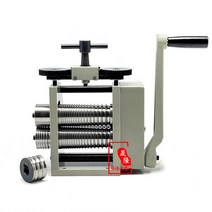 절곡기 샤링기 금은 프레스 가공 롤러 수동 롤링기, 풀 슬롯 머니(구매 권장)