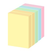 요랜드 점착메모지 직사각형 혼합색상 50 x 76mm, 5개