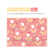 체리 소녀 솜콩 랩핑지