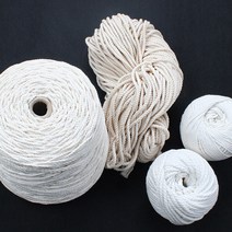 파이핑 면사 면끈 파이핑끈, 면사-볼-5mm, 1개