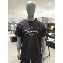 볼컴 기본핏 기본로고 자수 베이직 에센셜 티셔츠 VA222TS032
