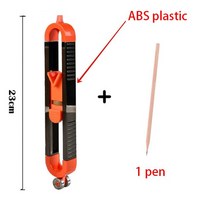 잠금 조정 가능한 잠금 정밀 목공 측정 게이지 측정 도구가 있는 윤곽 눈금자 윤곽 게이지, 1.ABS plastic Set