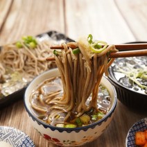 26년전통 메밀소바 대용량 5인분 냉모밀 메밀국수, 10인분 (면 2kg x 쯔유 6개 x 장국 4개), 1개, 500g